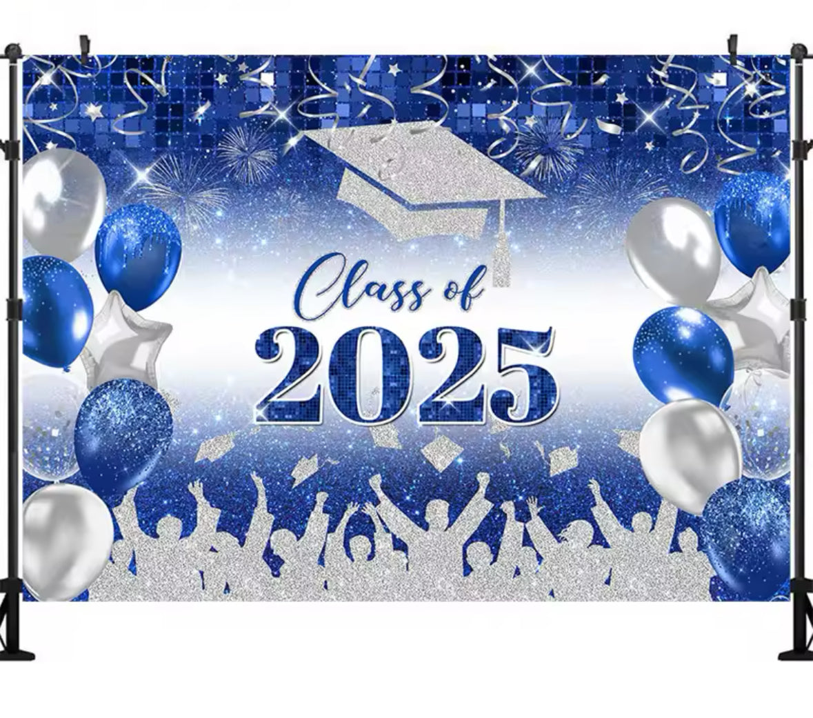 Graduation Eve Backdrop (Material: Vinyl)