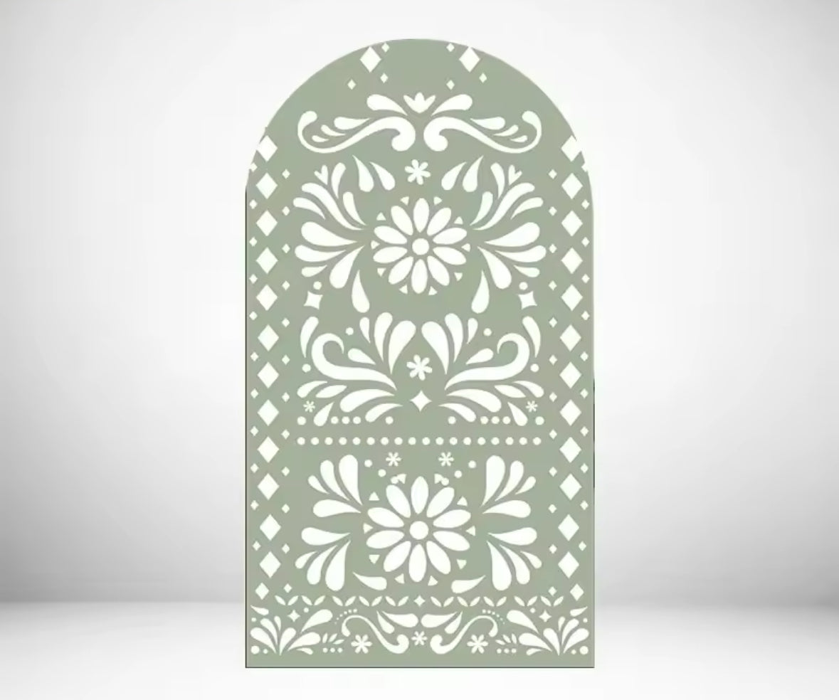 Mexican Style Arch Covers (Material: Spandex-Elastic Fabric)