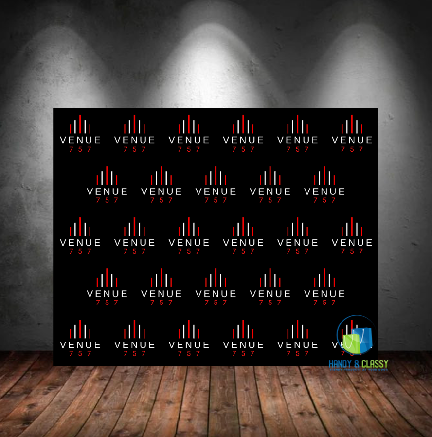 Custom Backdrop (Material: 14oz Vinyl) Fast Shipping