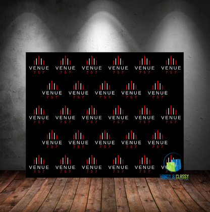 Custom Backdrop (Material: 14oz Vinyl) Fast Shipping