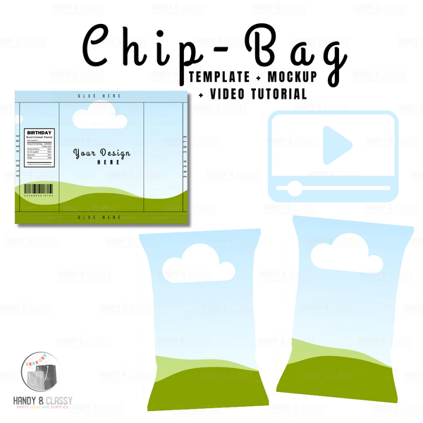 Chip-bag Template (Editable)