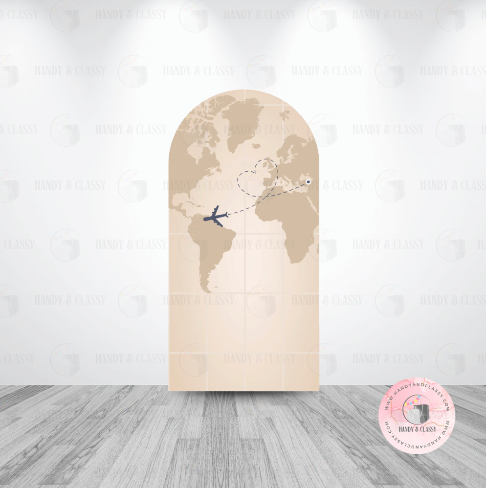 Custom Arch Cover (Material: Spandex-Elastic Fabric)