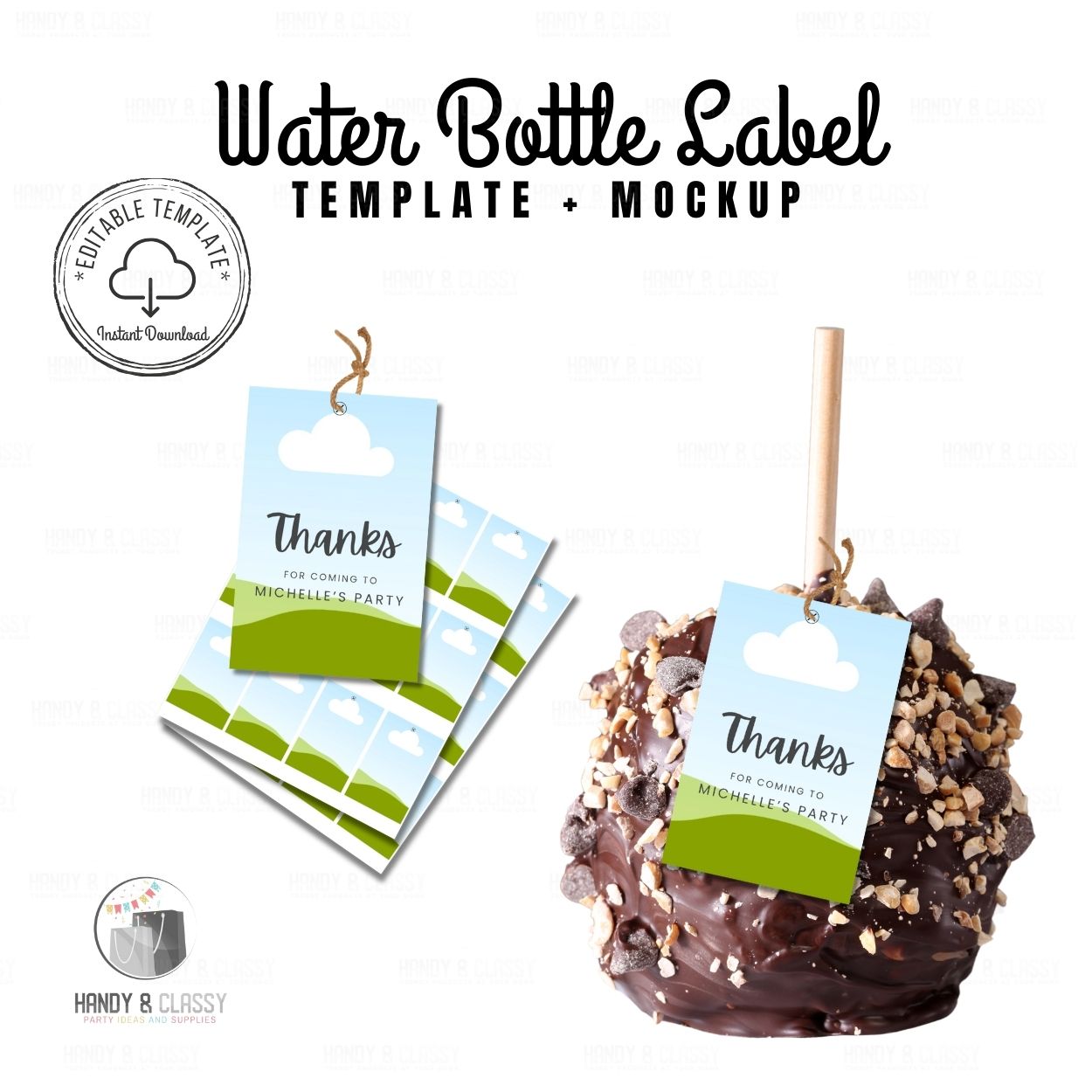 Favor Tag Template (Editable)