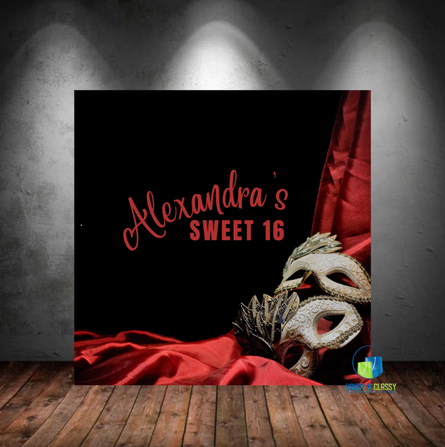 Custom Backdrop (Material: 14oz Vinyl) Fast Shipping