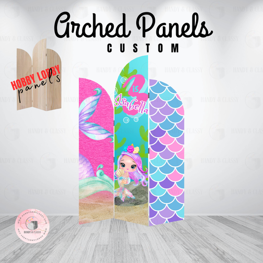 Custom Arched Panels HOBBY LOBBY (Digital Design)