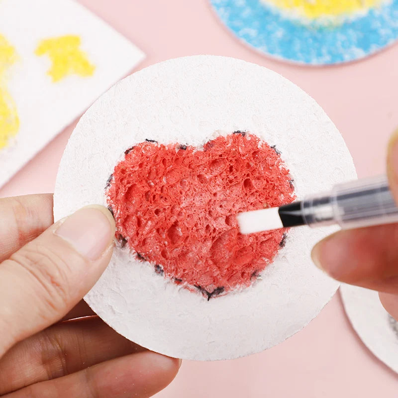 3D Magic Puffy Foam Texture Painting Paper