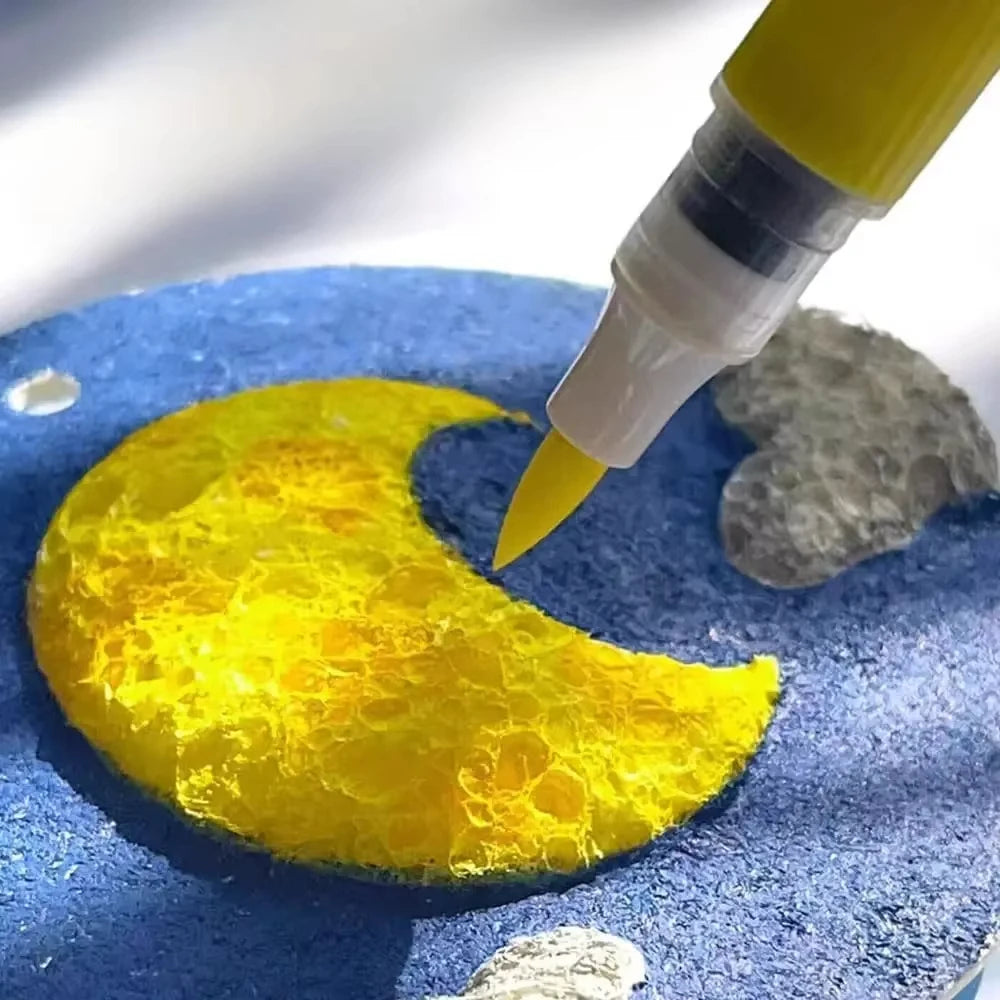 3D Magic Puffy Foam Texture Painting Paper Kit