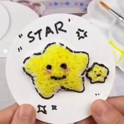 3D Magic Puffy Foam Texture Painting Paper