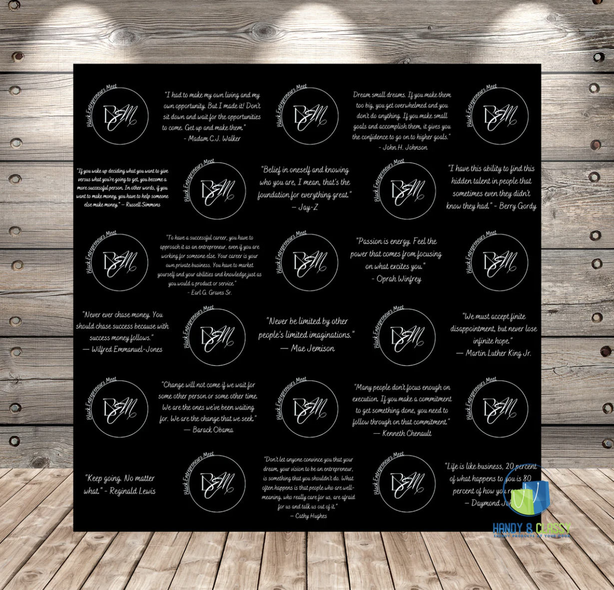 Custom Backdrop (Material: 14oz Vinyl) Fast Shipping