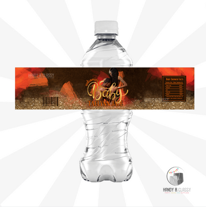 Personalized Water Bottle Label (Digital Design)