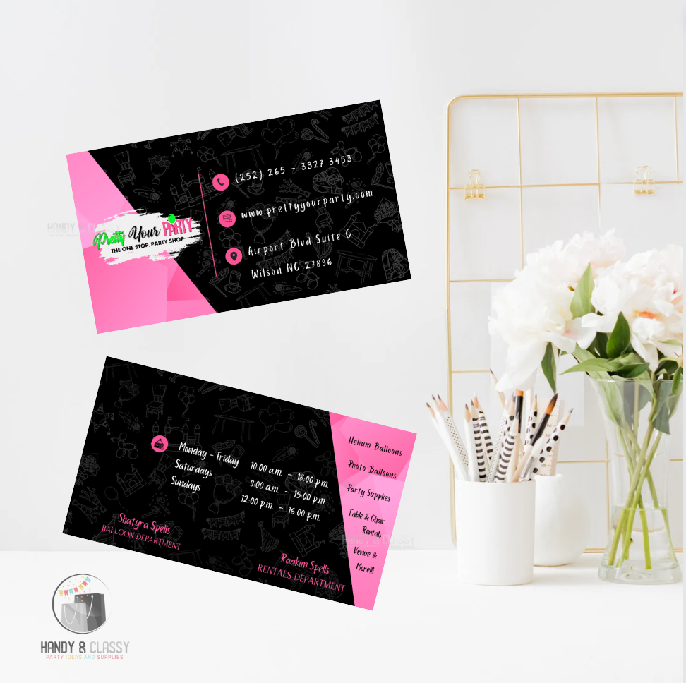 Custom Business Card (Digital File)