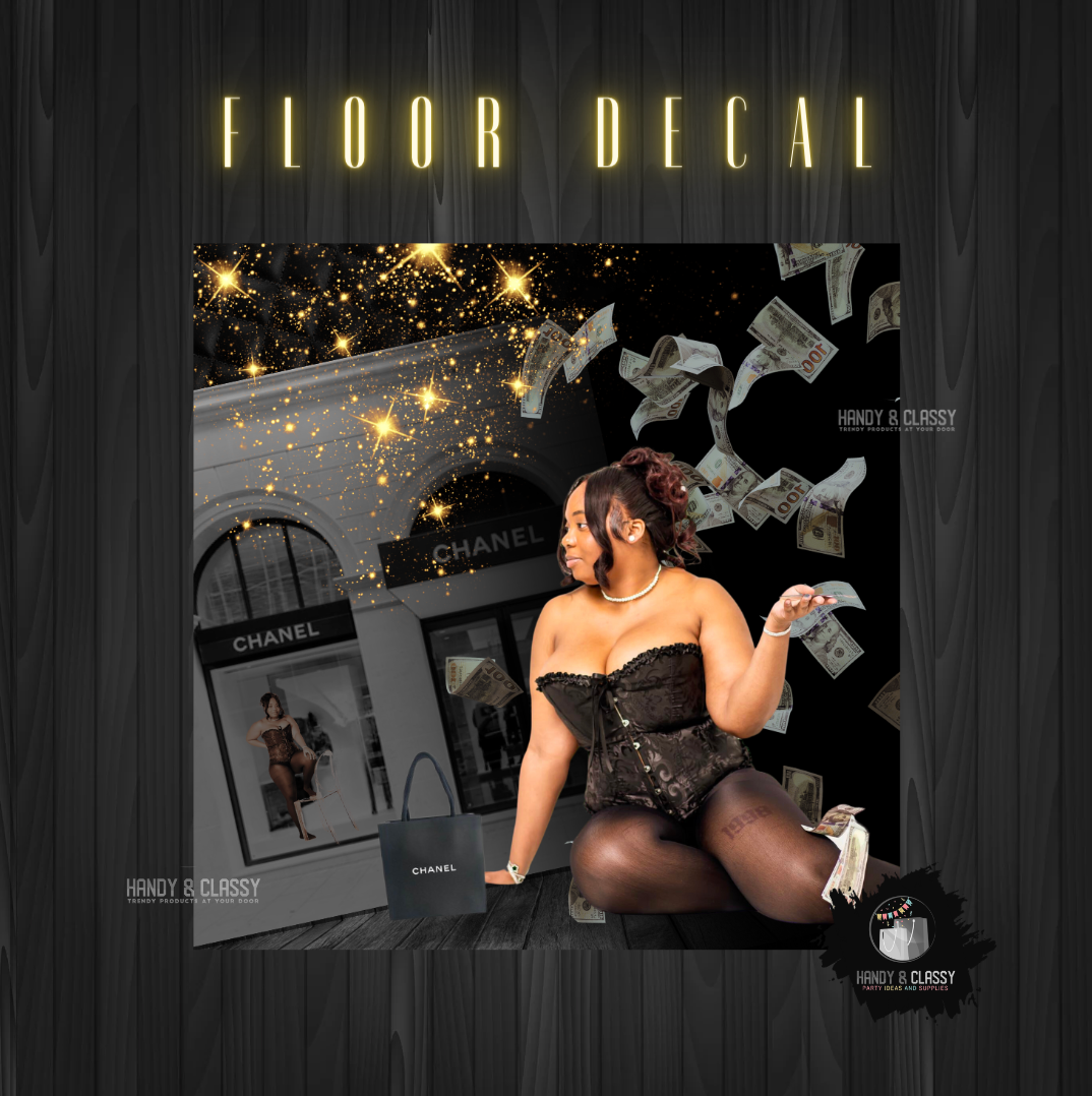 Custom Floor Decal (Digital Design)
