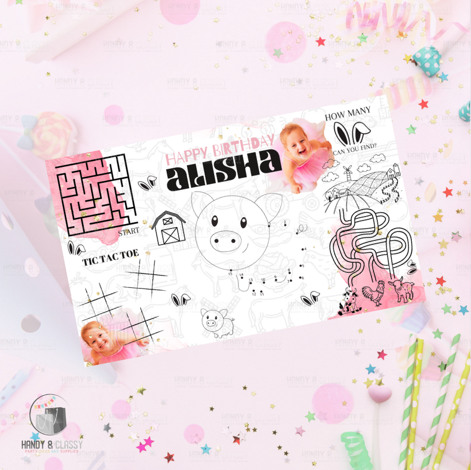 Custom Activity Sheet (Digital File) – HandyandClassy