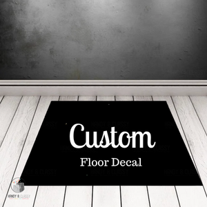 Custom Floor Decal (Digital Design)