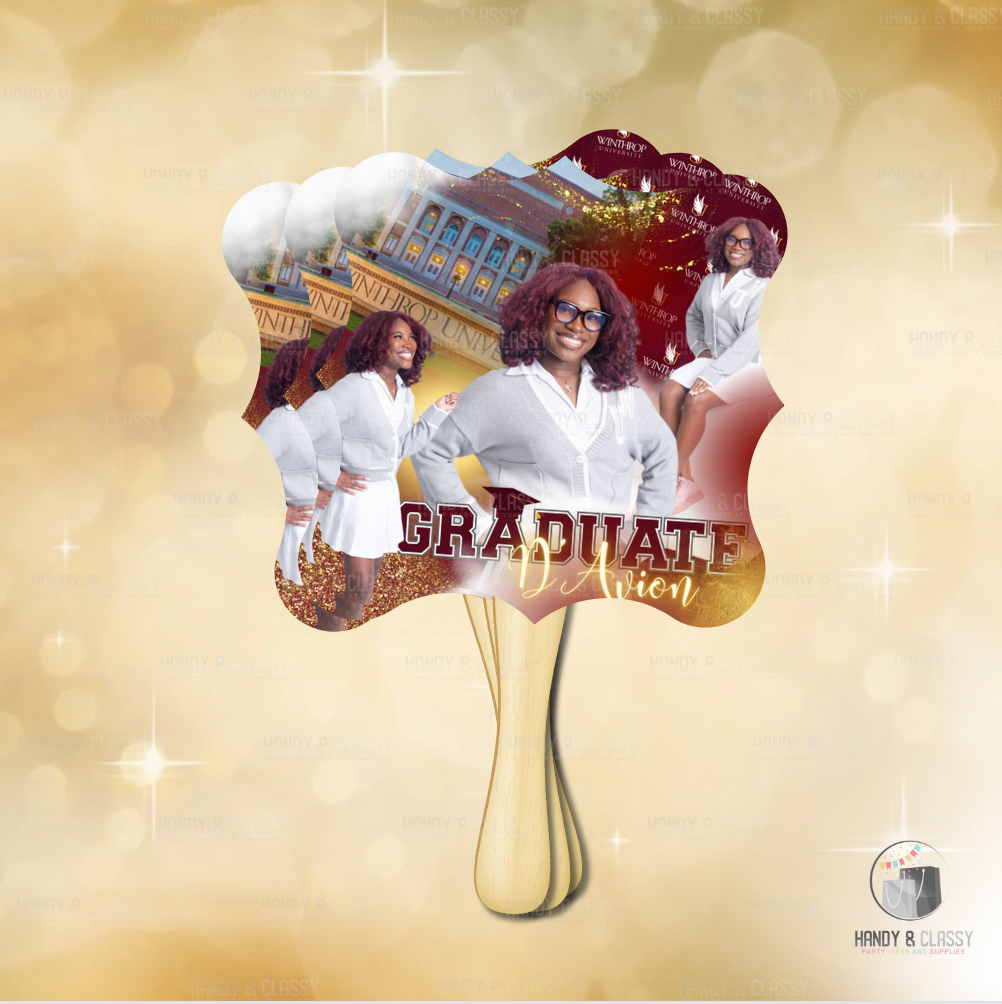 Custom Fans (Digital Design) – HandyandClassy