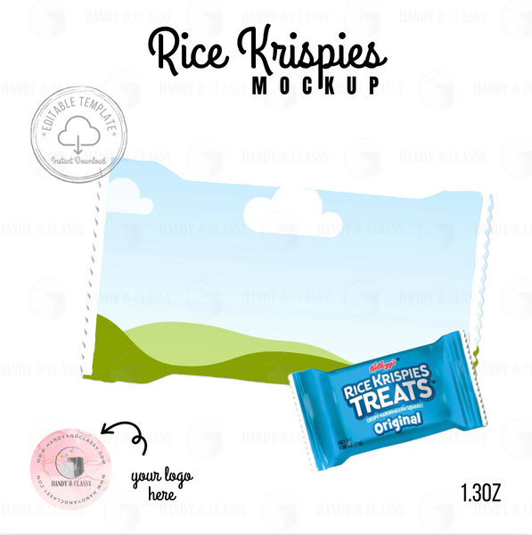 Rice Krispies Template (Editable)