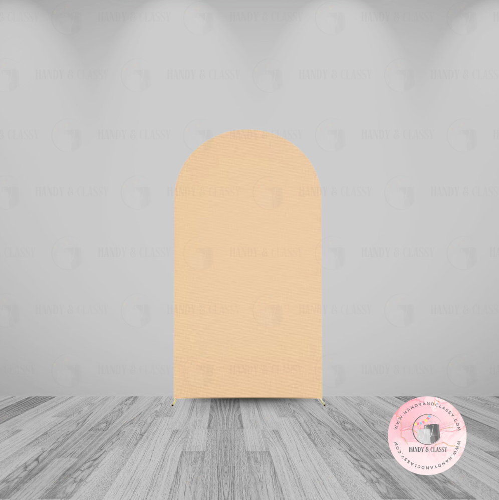 Solid Color Arch Cover (Material: Polyester)