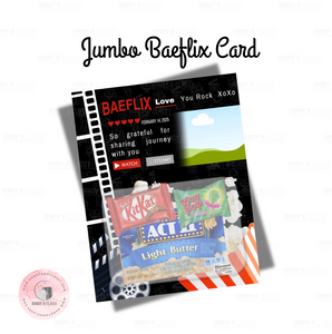 Custom Jumbo NETFLIX Card (Digital Design)