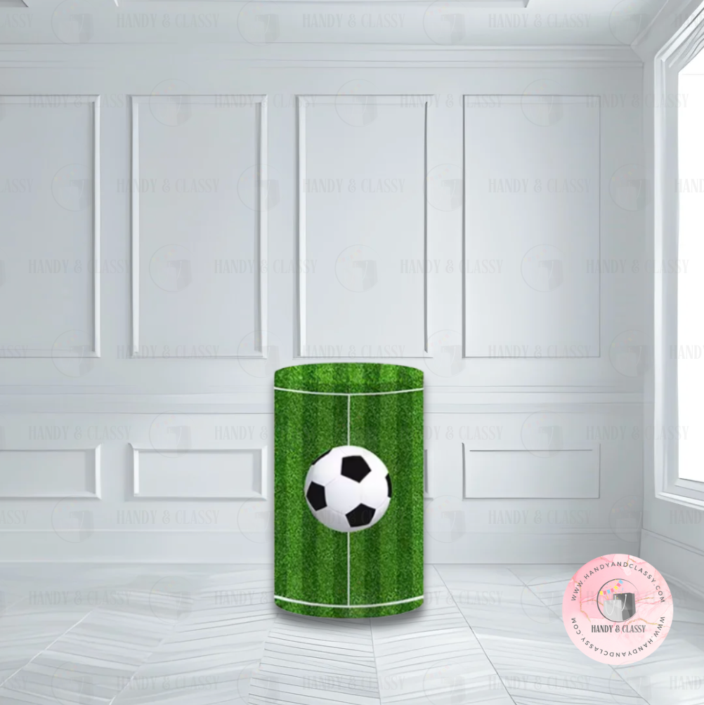 Soccer Pedestal Cover (Material: Polyester)