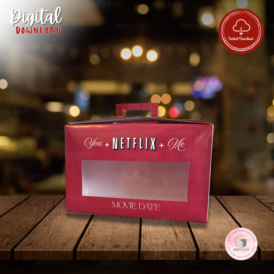 NETFLIX Box (Digital File)