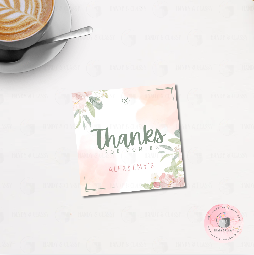 Custom Favor Tag (Digital File)