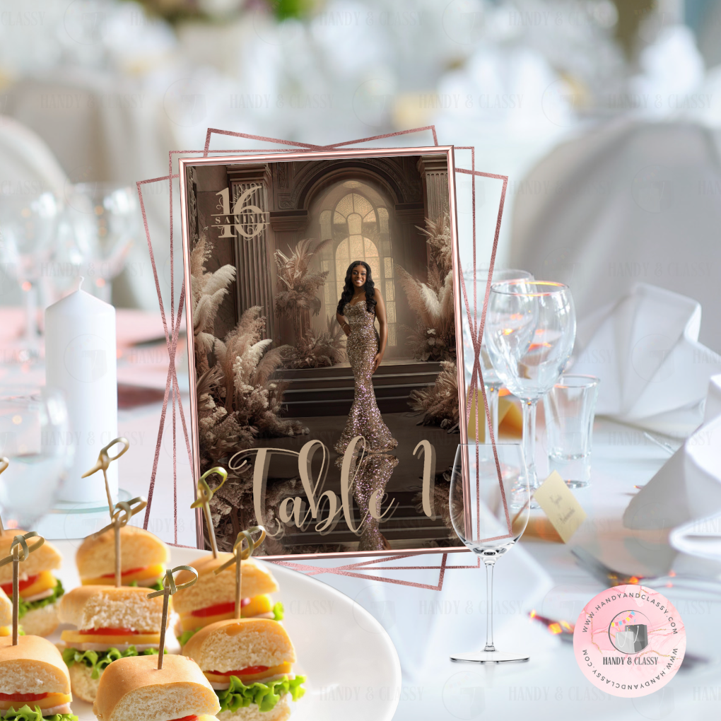 Custom Table Number(s) Design - (Digital File)