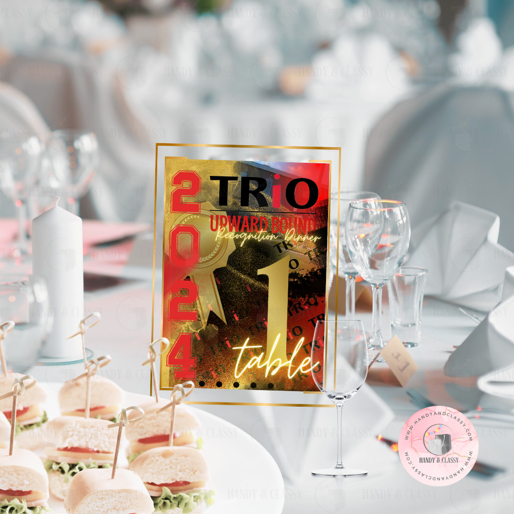 Custom Table Number(s) Design - (Digital File)