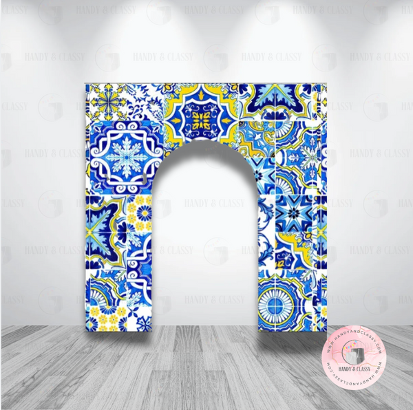 Custom Full Arch Wall Cover (Material: Polyester)