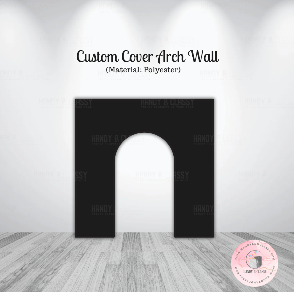 Custom Full Arch Wall Cover (Material: Polyester)