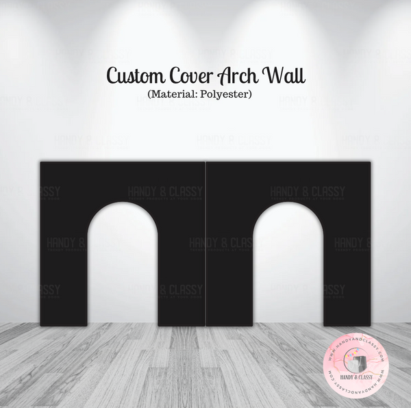 Custom Full Arch Wall Cover (Material: Polyester)