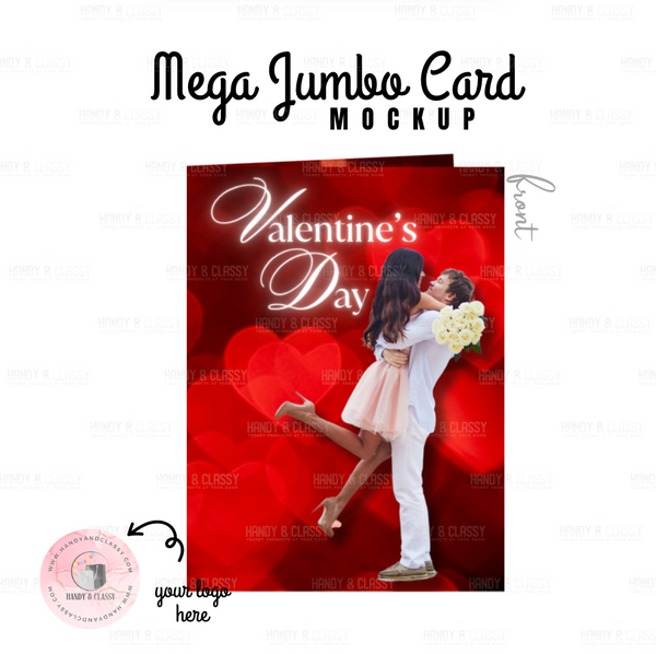 Mega Jumbo Valentine Printable (Editable)