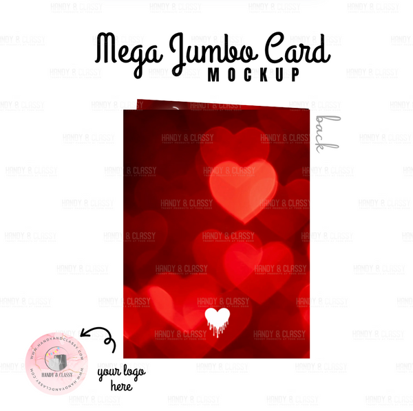 Mega Jumbo Valentine Printable (Editable)