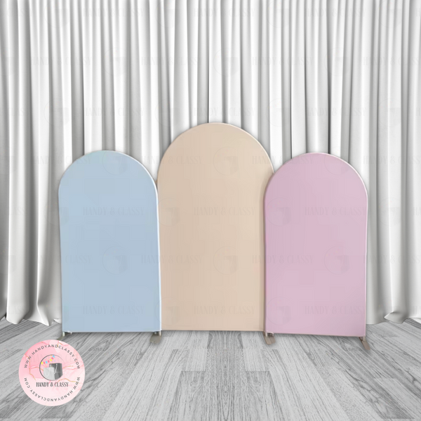 Solid Color Arch Cover (Material: Polyester)