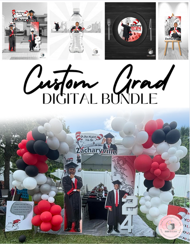 Custom DELUXE GRAD Bundle (Digital Design)