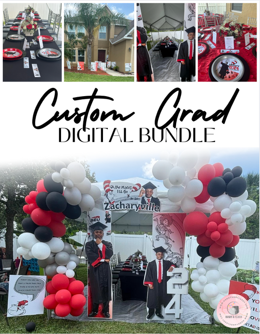 Custom DELUXE GRAD Bundle (Digital Design)