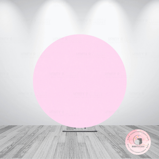 Plain Colour Round Cover (Material: Polyester)