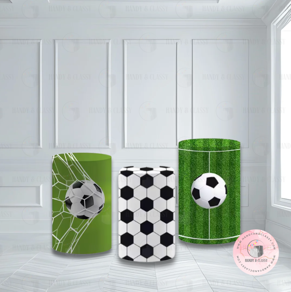 Soccer Pedestal Cover (Material: Polyester)