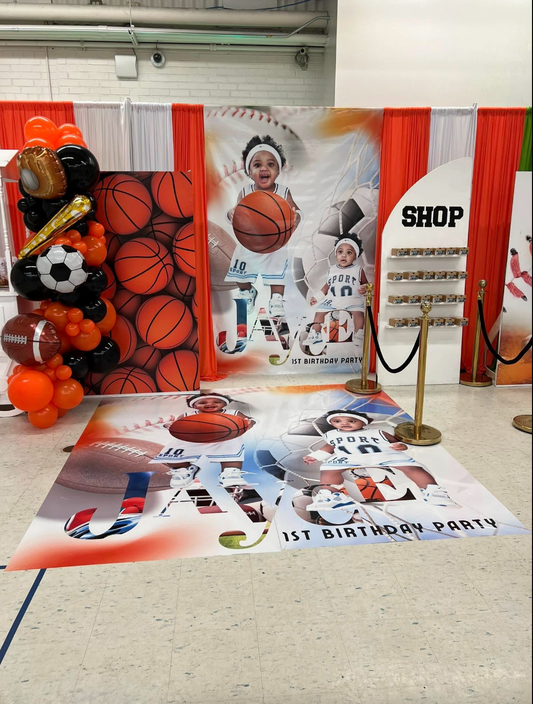 Sports Themed Bundle (PRINTABLE - Digital Design MADE TO ORDER)