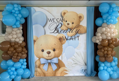 We Can't Bearly Wait Blue Design (Digital File)