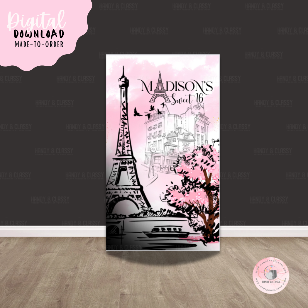 Eiffel Tower Design (Digital File)