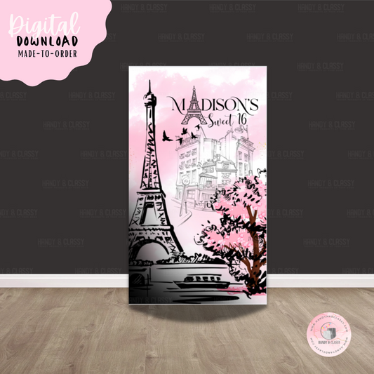 Eiffel Tower Design (Digital File)