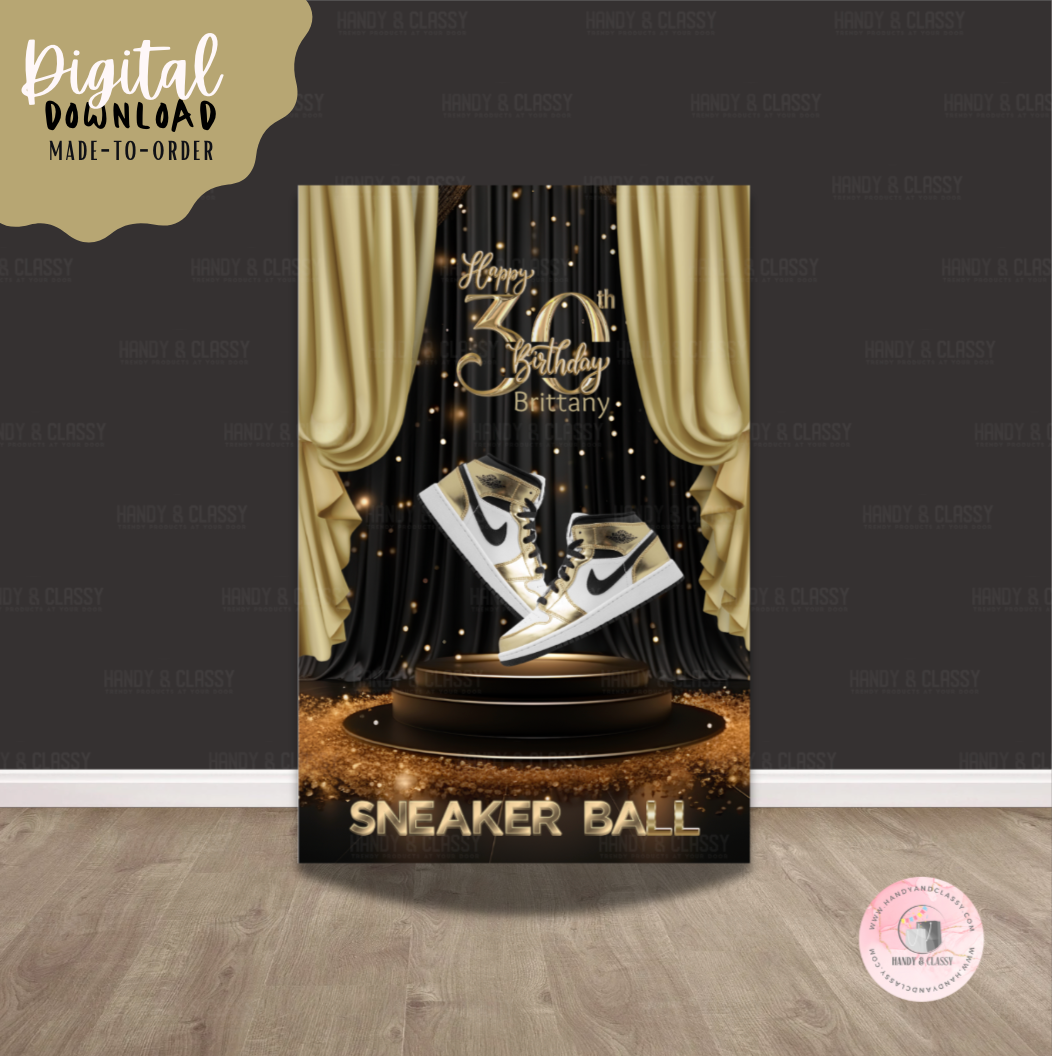 Sneaker Ball Design (Digital File)