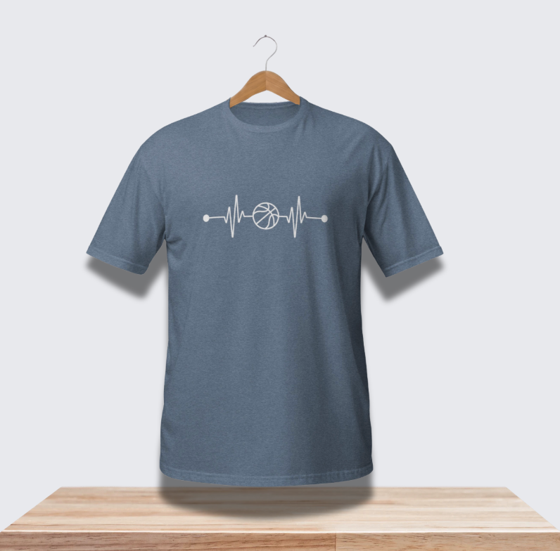 Heartbeat Basketball Shirt - Unisex