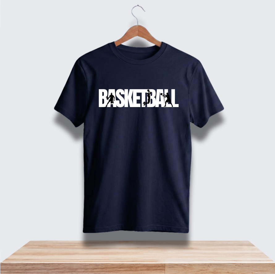 Basketball Silhouette T-Shirt | Classic Hoops Graphic Tee - Unisex