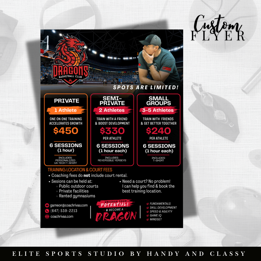 Custom Promotional Flyer (Digital File)