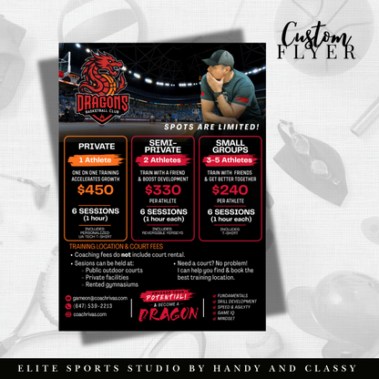 Custom Promotional Flyer (Digital File)