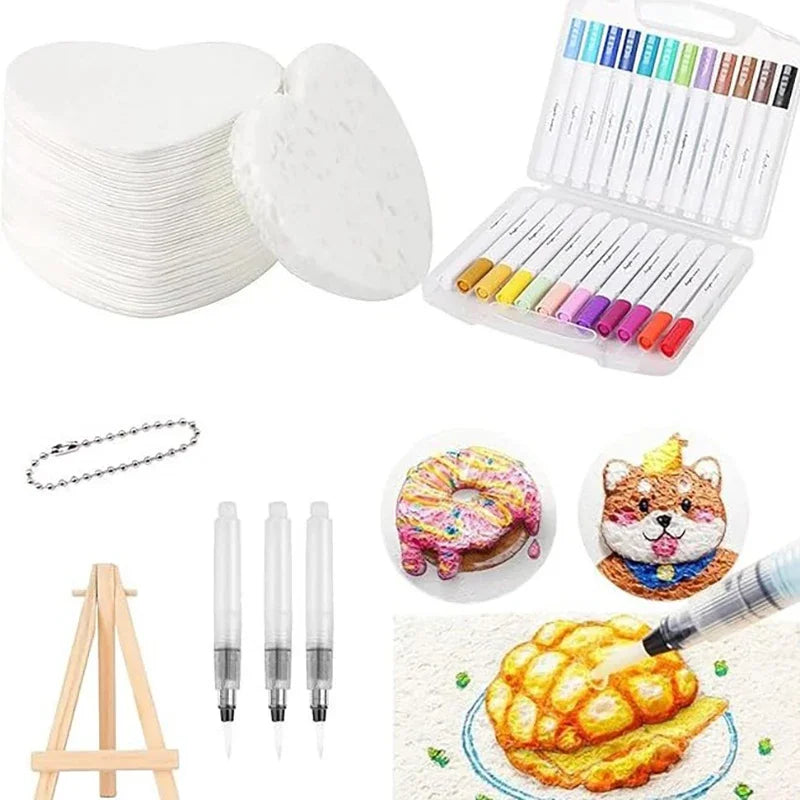 3D Magic Puffy Foam Texture Painting Paper Kit