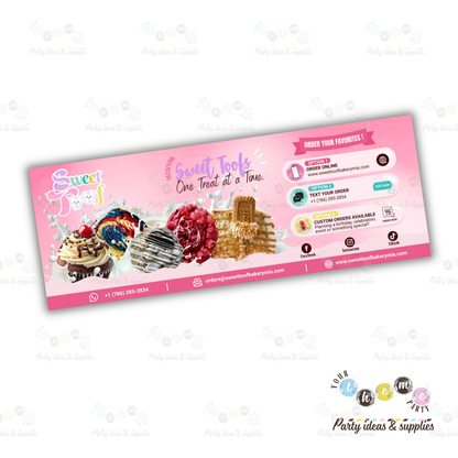 Custom Promotional Flyer (Digital File)