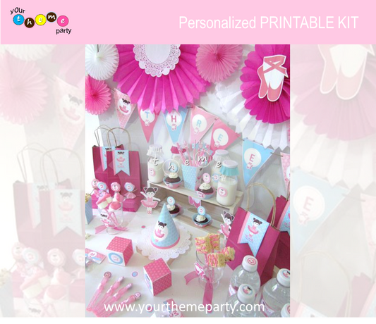 BALLERINA - Personalized Printable Collection
