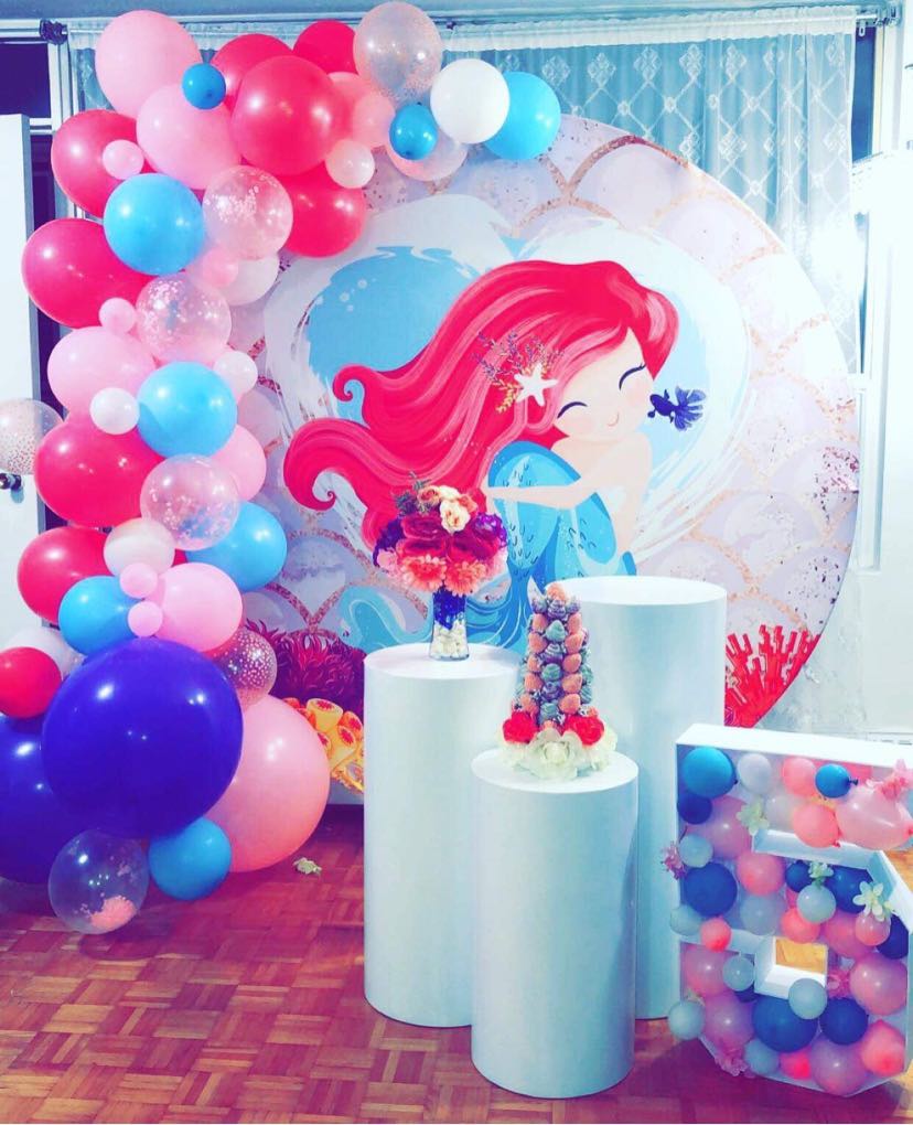 Custom Round Cover (Material: Polyester)